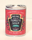 Dollhouse Miniature Heinz Tomato Soup - 100Th Anniversary. Label